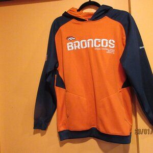 NFL On field Broncos sweat shirt/ hoodie